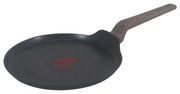 Tigaie pentru clatite Oliver Voltz Paris OV54422F26, 26x1.5 cm, Acoperire antiaderenta, Senzor de caldură, Inductie, Negru