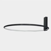 Lustra LED reglabila design circular VINCENT 60 BK