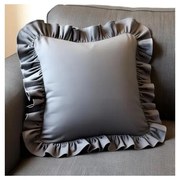 Față de pernă din amestec de bumbac 40x40 cm Ruffled – Mila Home