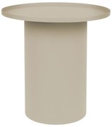 Măsuță auxiliară rotundă din metal ø 45,5 cm Sverre – White Label