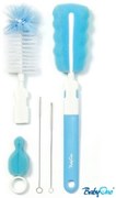 BabyOno Set perii / perii pentru spalat sticle - albastru