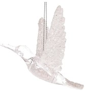 Ornamente de Crăciun 3 buc. din plastic 7,5 cm Bird – Dakls