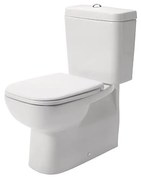 Duravit D-CODE vas WC compact din ceramică, alb lucios - 21180900002