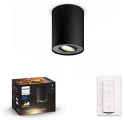 Spot LED dimabil Hue PILLAR 1xGU10/5W/230V Philips 56330/30/P6 + telecomandă