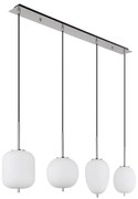Lustră pe cablu Globo 15345-4NO BLACKY I 4xE14/40W/230V