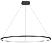 Lustr LED SATURNO 65W 230V, pr. 120 cm, IP44, antracit, pe cablu