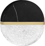 Aplica LED decorativa pentru baie IP44 LED 3000K DORIN negru