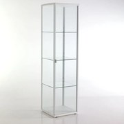 Vitrina cu rafturi din sticla WOW WHITE 2520 FTP