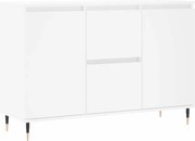 vidaXL Servantă, alb, 101,5x35x70 cm, lemn prelucrat