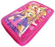 Penar echipat cu 34 piese, 3 compartimente, pentru fete, PNF04