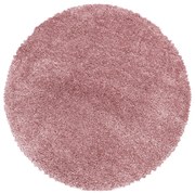 Covor roz rotund ø 80 cm Fluffy – Ayyildiz Carpets