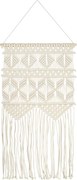 vidaXL Cuier de perete macrame, 40x80, bumbac