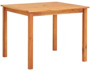 vidaXL Masă de grădină, 88 x 88 x 74 cm, lemn masiv de acacia