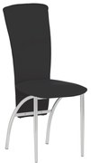 Scaun bucatarie AMELY, Wenge piele ecologica