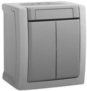 Intreurpator dublu aplicat IP54 P-P2 PACIFIC