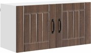 vidaXL Dulap de bucătărie Stejar închis 80 x 31 x 40 cm Lemn compozit