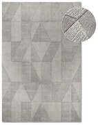 Covor gri țesut manual din lână 120x170 cm Ursule – Villeroy&amp;Boch