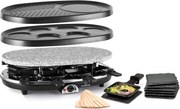 Klarstein All-U-Can Grill Raclette, grătar Raclette cu accesorii 4 în 1 pentru 8 persoane
