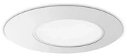 Plafoniera LED design slim circular Iride pl d60 alba