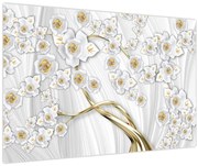 Tablou - Copac cu decor auriu (90x60 cm)