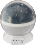 Atmosphera - Proiector LED pentru copii, 3xAA, gri