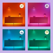 SET 2x bec LED RGBW dimabil WiZ C37 E14/4,9W/230V 2200-6500K Wi-Fi
