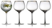 Set 4 pahare pentru gin &amp; tonic Lyngby Glas Palermo, 650 ml