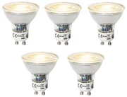 Set de 5 Becuri LED GU10 Dimmabile 7W 600 lm 2700K