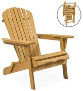 Scaun pliant de gradina din lemn