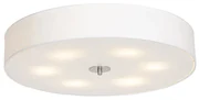 Plafoniera rustică albă 70 cm - Drum