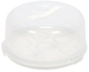 Cutie portabila pentru tort sau briose, Ø 25 x 14 cm