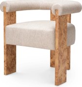 Scaun design LUX, Furnir Burl Mappa, Maro, Percy