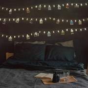 Instalație luminoasă DecoKing, pentru fotografie, alb cald, 20 LED