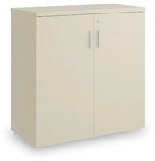 Dulap jos SimpleOffice 80 x 40 x 80 cm, mesteacan