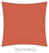 Parasolar pătrat, 3 x 3 m, poliester, respirabil