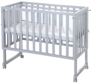 Pătuț gri 90x45 cm – Roba