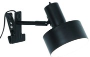 Veioza/Lampa cu clips/ clema de birou Matis negru