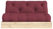 Canapea burgundy extensibilă 145 cm Flip – Karup Design