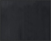 vidaXL Covor dreptunghiular, negru, 80x100 cm, bambus