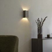 Lampă de perete modernă gunmetal cu 2 lumini - Otan S