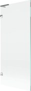 Mexen Lunar L paravan cadă cu 1 panou 80 x 150 cm, transparent, crom - 897L-080-000-01-00
