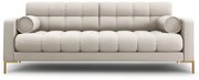 Canapea bej 217 cm Bali – Cosmopolitan Design