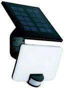 Proiector LED solar de exterior cu senzor LED/10W/3,7V 4000K IP54