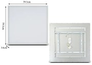Brilagi - Panou LED reglabil SLIMFRAME 58W/230V 60x60 cm alb + telecomandă