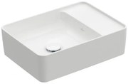 Lavoar pe blat, Villeroy&amp;Boch Collaro, material TitanCeram, 51x38cm, Alb Alpin, 4A175301