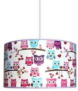 Lustră pentru copii OWLS 1xE27/60W/230V