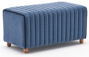 Taburet Mabel Pouf albastru