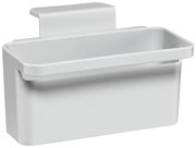 Organizator pentru chiuveta Brabantia SinkSide 1003311, Fixare pe peretele chiuvetei, Fund perforat, Gri deschis