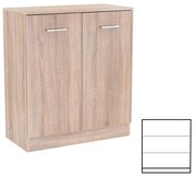 Comodă Miami cu 2 uși 80x92 cm stejar sonoma-stejar sonoma