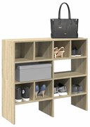 vidaXL Rafturi pantofi 2 buc Stejar Sonoma stivuibile 89,5x30x40 cm